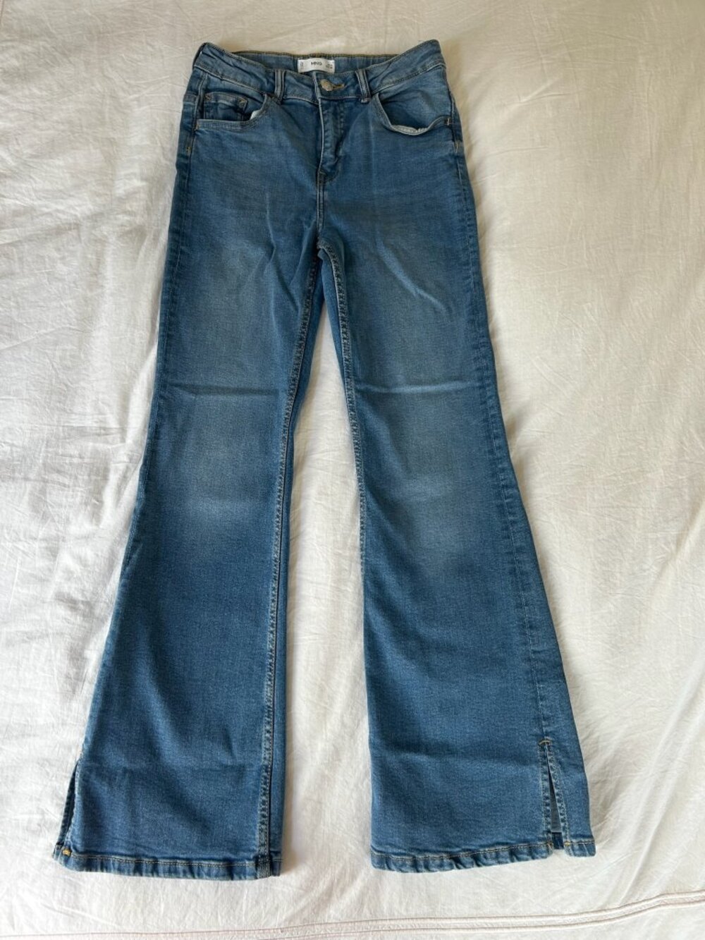 Girls Mango Flare Jeans